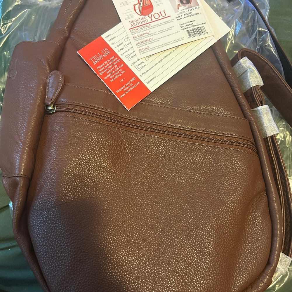 Healthy Back Ameri 19inch Chestnut NWT - image 8